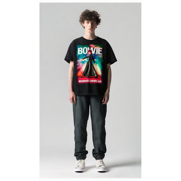 DAVID BOWIE デヴィッドボウイ (追悼 10年 ) - Moonage 11 Fade / 限定 / Tシャツ / メンズ