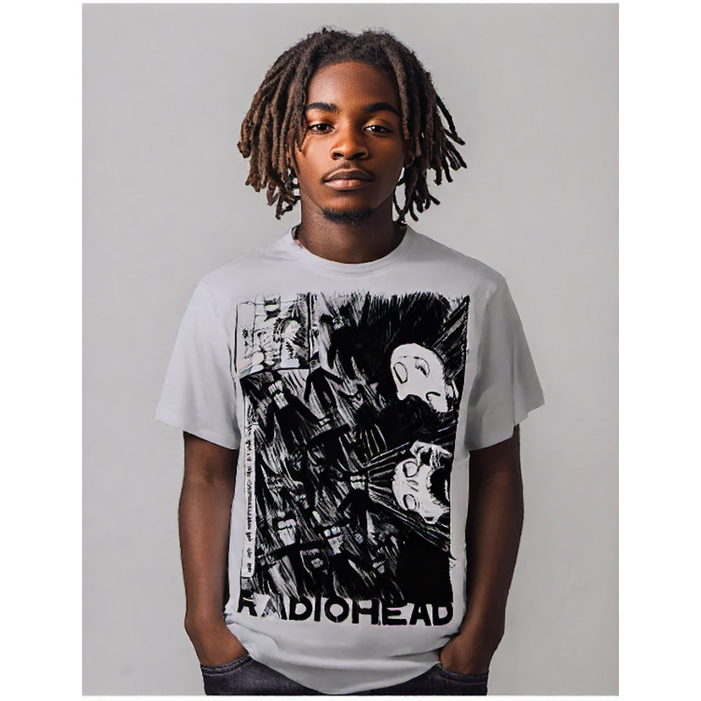RADIOHEAD レディオヘッド (結成 35周年 ) - Scribble / オーガニックコットン / Tシャツ / メンズ