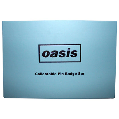 OASIS オアシス (結成 35周年 ) - Collectable Pin Badge Set / 6個セット / バッジ