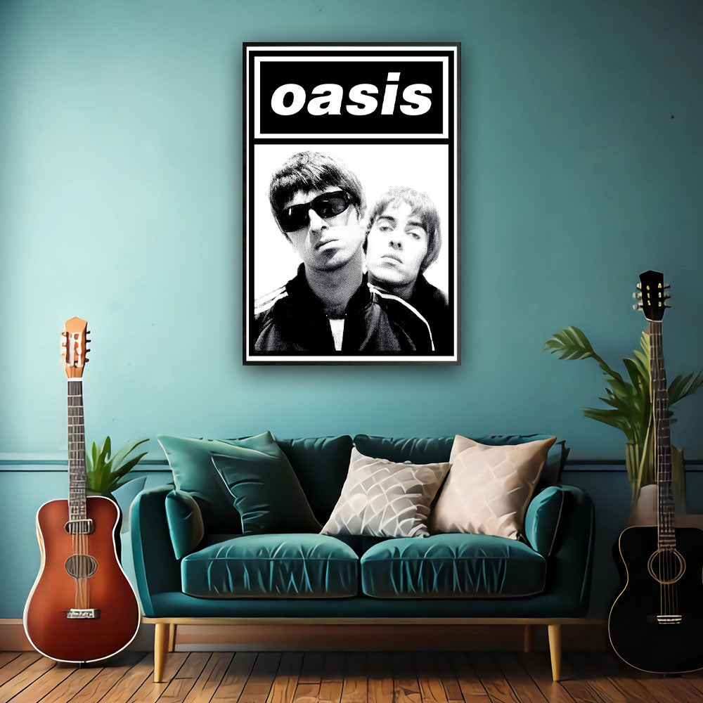 OASIS オアシス (結成 35周年 ) - GALLAGHERS / ポスター