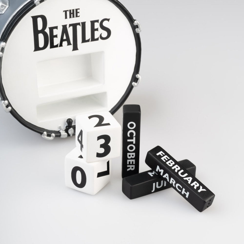 THE BEATLES ビートルズ (来日 60周年 ) - THE BEATLES / 3Dパーペチュアルカレンダー / 永久カレンダー / カレンダー・ダイアリー