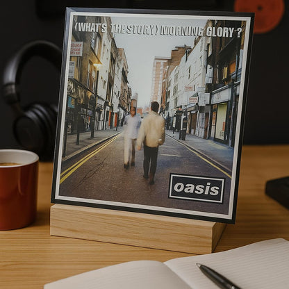 OASIS オアシス (結成 35周年 ) - (What’s The Story) Morning Glory? (アルバム・シリーズ) / バックボード入り / コレクターズ仕様 / ポスター