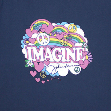 JOHN LENNON ジョンレノン (生誕 85年 ) - LOVE & PEACE / Tシャツ / メンズ