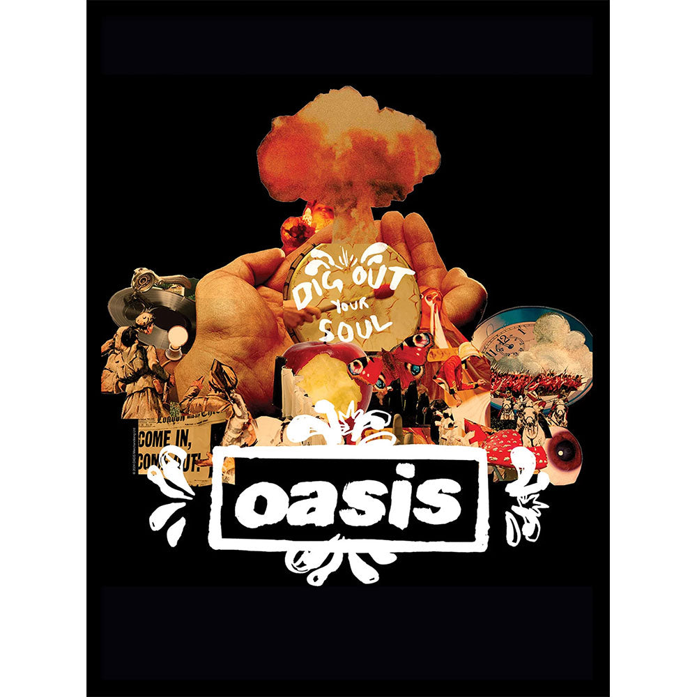 OASIS - (映画「オアシス：ドント・ルック・バック・イン・アンガー」公開 ) - DIG OUT YOUR SOUL COLLECTOR PRINT