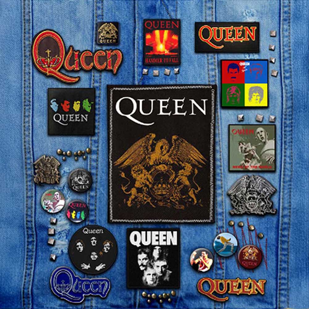 QUEEN クイーン (フレディ 生誕 80年 ) - Crest / Battle Bags / トートバッグ