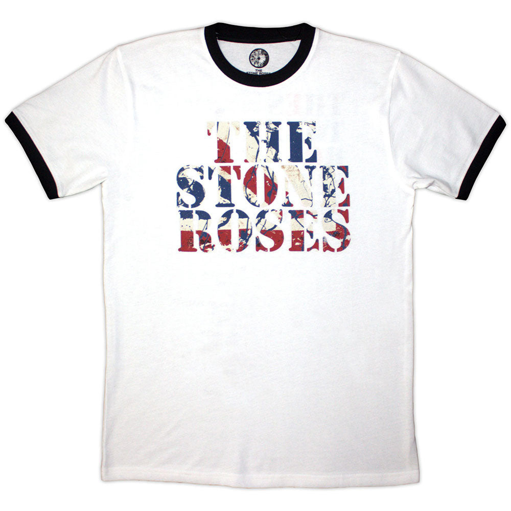 STONE ROSES ストーンローゼズ (マニ 追悼 ) - 2013 Tour / バックプリントあり / リンガー / Tシャツ / メンズ