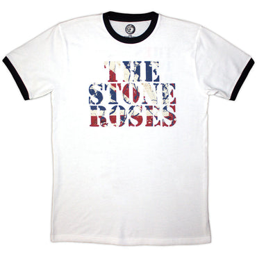 STONE ROSES ストーンローゼズ (マニ 追悼 ) - 2013 Tour / バックプリントあり / リンガー / Tシャツ / メンズ