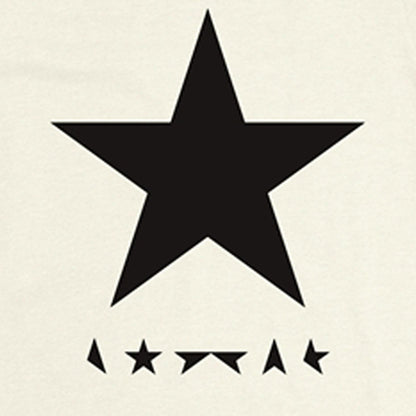 DAVID BOWIE デヴィッドボウイ (追悼 10年 ) - Blackstar Album Cover / リンガー / Tシャツ / メンズ