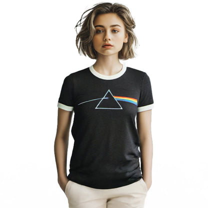 PINK FLOYD ピンクフロイド - Dark Side of the Moon / リンガー / Tシャツ / メンズ