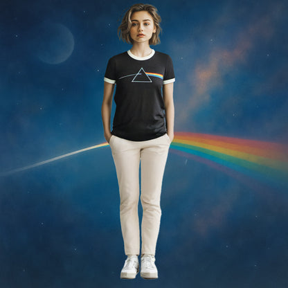 PINK FLOYD ピンクフロイド - Dark Side of the Moon / リンガー / Tシャツ / メンズ