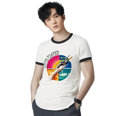 PINK FLOYD ピンクフロイド - Mechanical Hands Wish You Were Here / リンガー / Tシャツ / メンズ