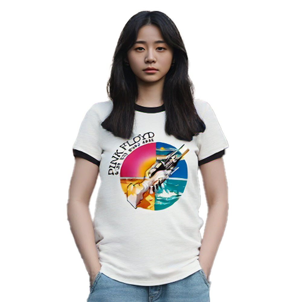 PINK FLOYD ピンクフロイド - Mechanical Hands Wish You Were Here / リンガー / Tシャツ / メンズ
