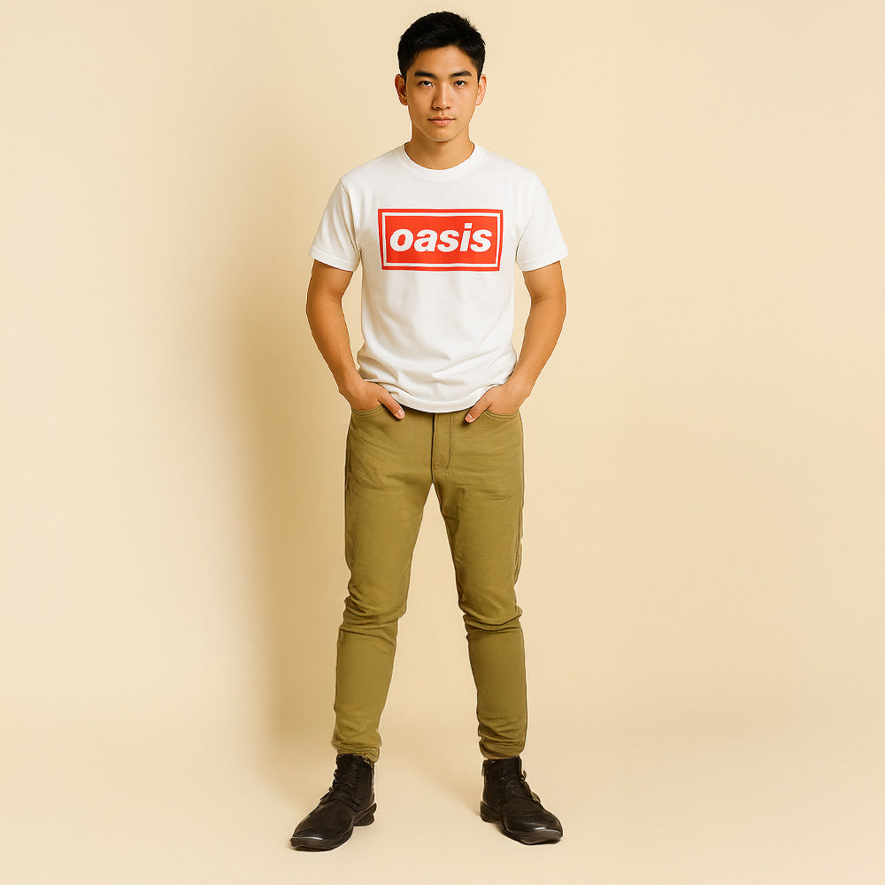 OASIS オアシス (結成 35周年 ) - Definitely Maybe AAA Pass / バックプリントあり / Tシャツ / メンズ