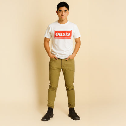 OASIS オアシス (結成 35周年 ) - Definitely Maybe AAA Pass / バックプリントあり / Tシャツ / メンズ