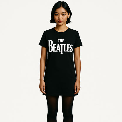THE BEATLES ビートルズ (来日 60周年 ) - Drop T / Tシャツドレス / Tシャツ / レディース