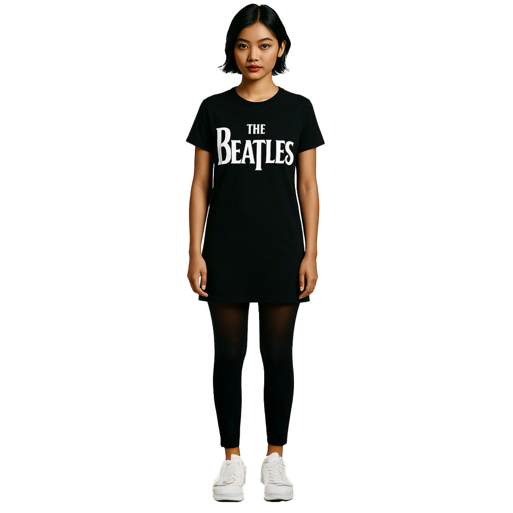 THE BEATLES ビートルズ (来日 60周年 ) - Drop T / Tシャツドレス / Tシャツ / レディース