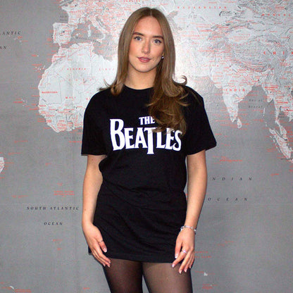 THE BEATLES ビートルズ (来日 60周年 ) - Drop T / Tシャツドレス / Tシャツ / レディース