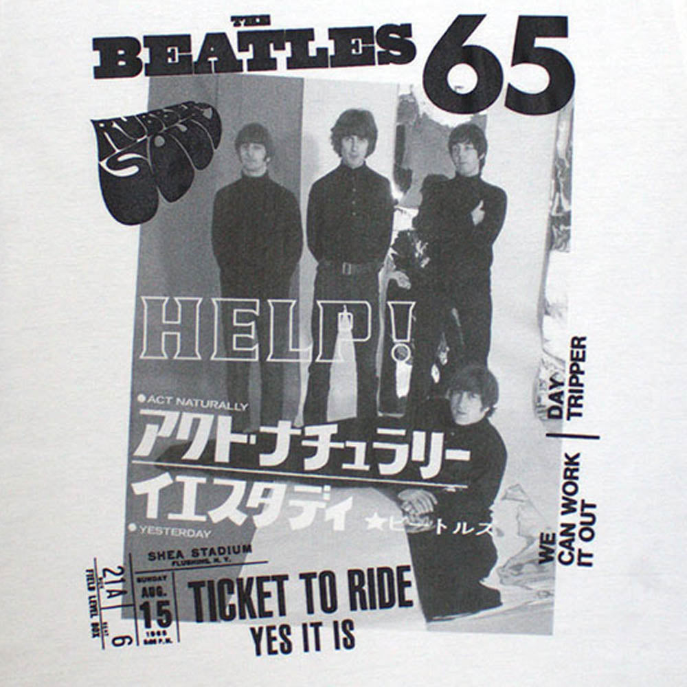 THE BEATLES ビートルズ (来日 60周年 ) - 1965 / Tシャツ / メンズ