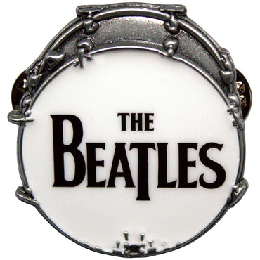 THE BEATLES - (来日 60周年 ) - Drop T Drum / メタル・ピンバッジ