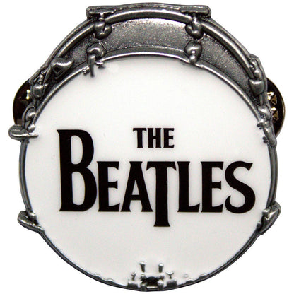 THE BEATLES - (来日 60周年 ) - Drop T Drum / メタル・ピンバッジ