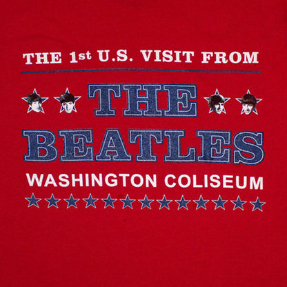 THE BEATLES ビートルズ (来日 60周年 ) - Washington '64 Stars Setlist / バックプリントあり / Tシャツ / メンズ
