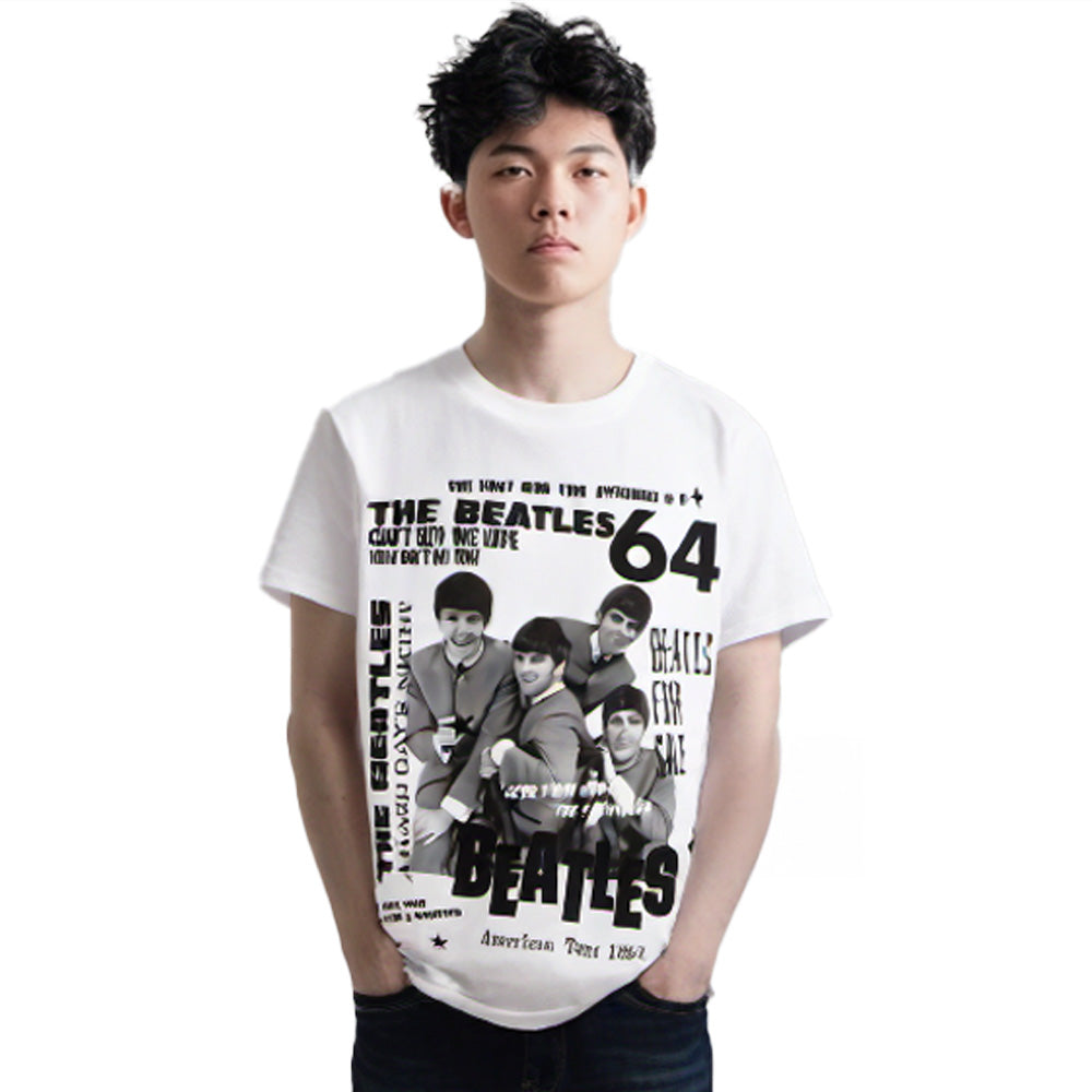 THE BEATLES ビートルズ (来日 60周年 ) - 1964 / Tシャツ / メンズ