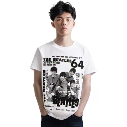 THE BEATLES ビートルズ (来日 60周年 ) - 1964 / Tシャツ / メンズ