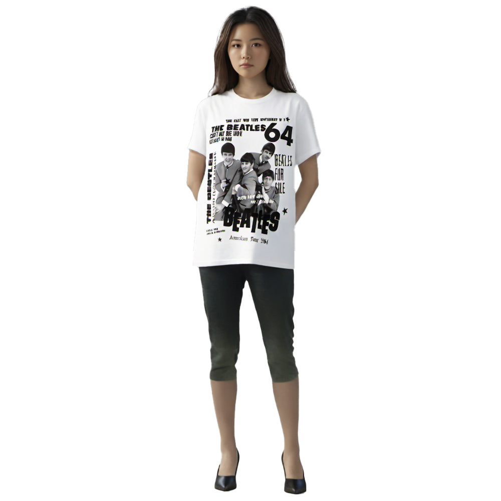 THE BEATLES ビートルズ (来日 60周年 ) - 1964 / Tシャツ / メンズ