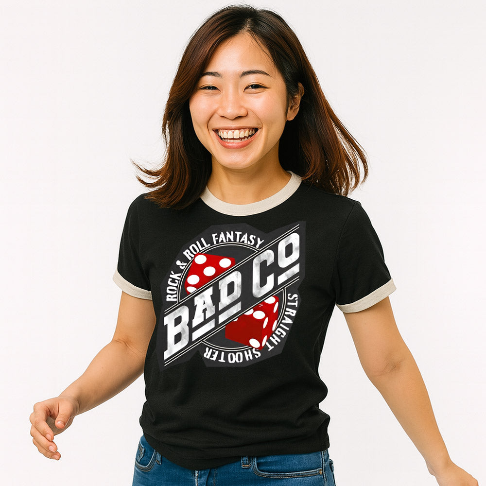 BAD COMPANY バッドカンパニー - Straight Shooter / リンガー / Tシャツ / メンズ