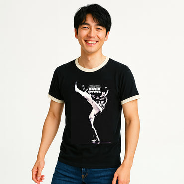 DAVID BOWIE デヴィッドボウイ (追悼 10年 ) - Man Who Sold The World / リンガー / Tシャツ / メンズ