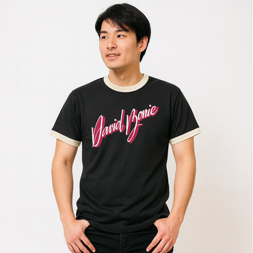 DAVID BOWIE デヴィッドボウイ (追悼 10年 ) - Young Americans / リンガー / Tシャツ / メンズ