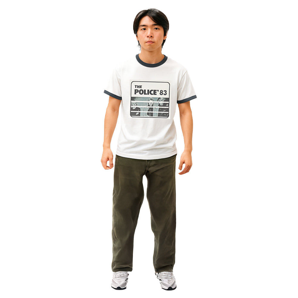 POLICE ポリス - The Police '83 / リンガー / Tシャツ / メンズ