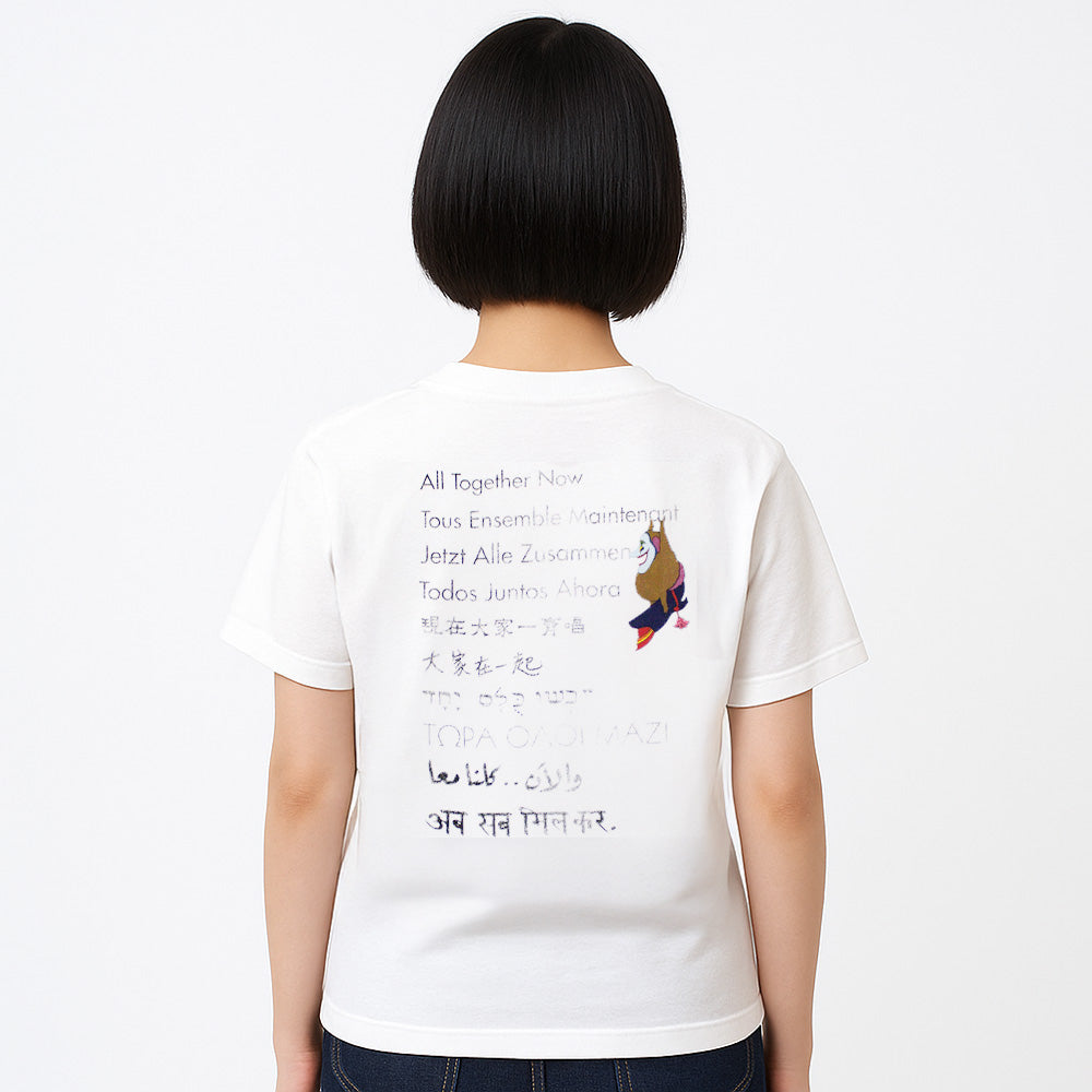 THE BEATLES ビートルズ (来日 60周年 ) - Yellow Submarine Heads Collage / バックプリントあり / Tシャツ / メンズ