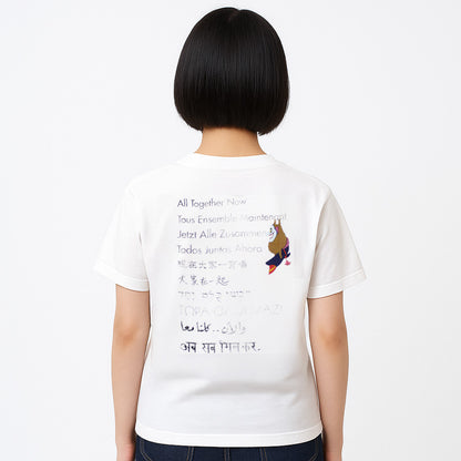THE BEATLES ビートルズ (来日 60周年 ) - Yellow Submarine Heads Collage / バックプリントあり / Tシャツ / メンズ