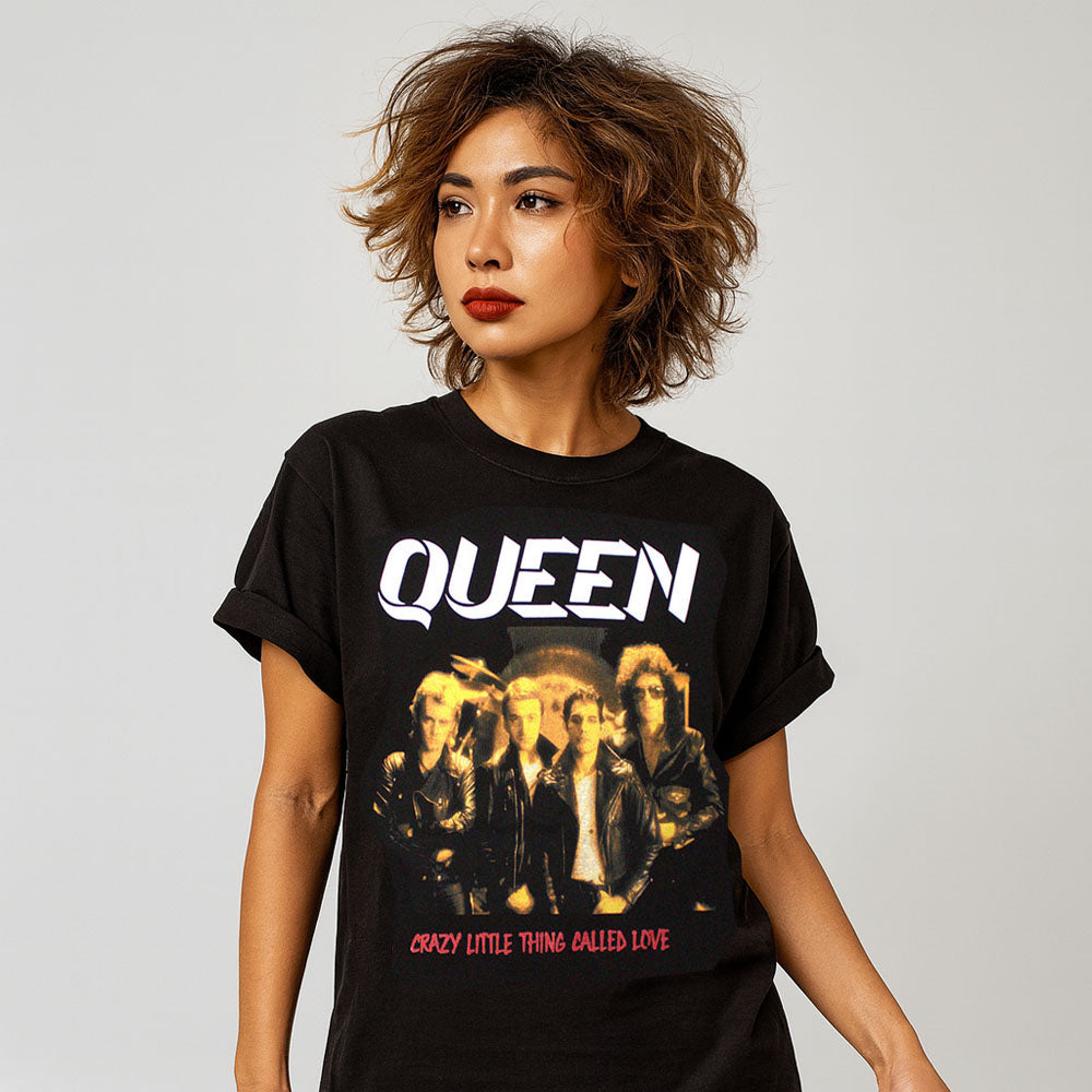 QUEEN クイーン (フレディ 生誕 80年 ) - Crazy Little Thing / Tシャツ / メンズ