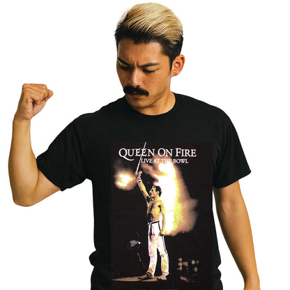 QUEEN クイーン (フレディ 生誕 80年 ) - Live At The Bowl / Tシャツ / メンズ