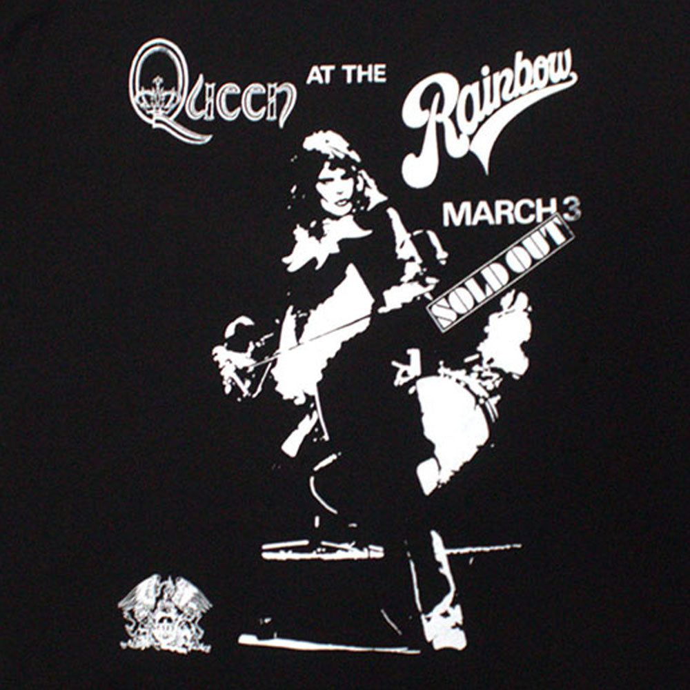 QUEEN クイーン (フレディ 生誕 80年 ) - Live Rainbow / Tシャツ / メンズ