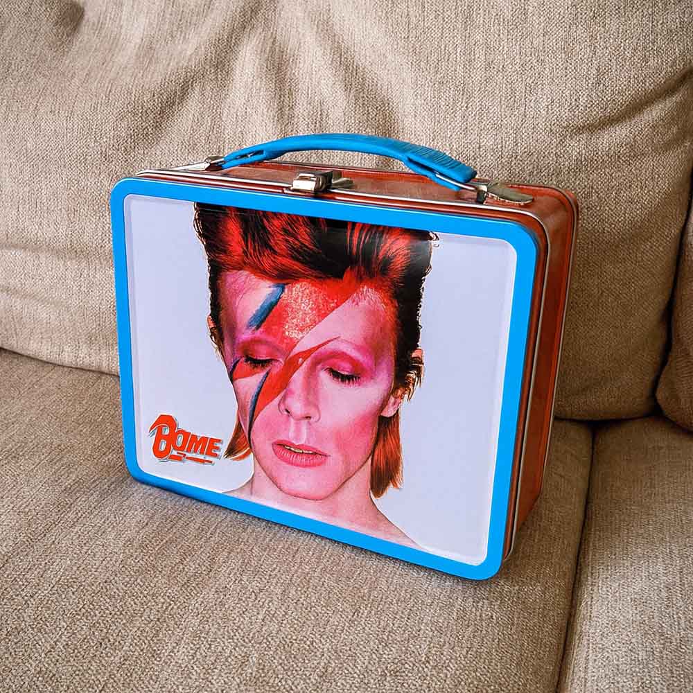 DAVID BOWIE デヴィッドボウイ (追悼 10年 ) - Aladdin Sane Fun Box / Tin Tote / バッグ