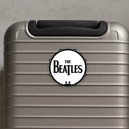 THE BEATLES ビートルズ (来日 60周年 ) - Bass Drum Logo / ステッカー