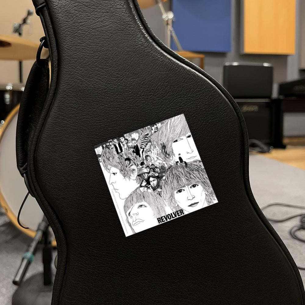 THE BEATLES ビートルズ (来日 60周年 ) - Revolver / ステッカー