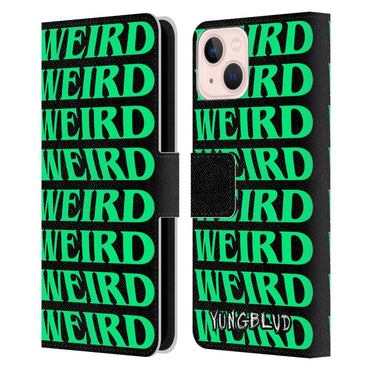 YUNGBLUD - Graphics / Weird! Text レザー手帳型