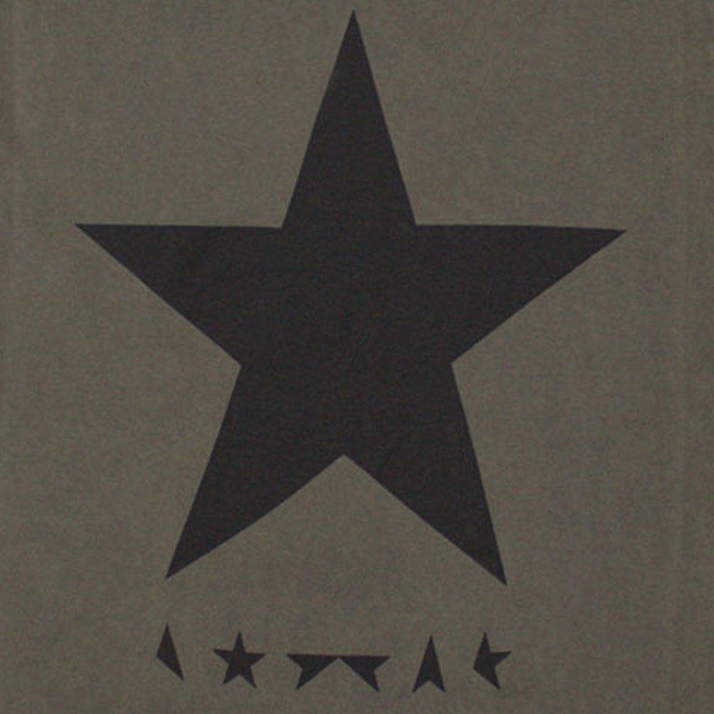 DAVID BOWIE デヴィッドボウイ (追悼 10年 ) - Blackstar / Stone Wash / Tシャツ / メンズ