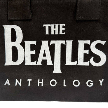 THE BEATLES ビートルズ (来日 60周年 ) - Anthology / Black / Back Print / トートバッグ