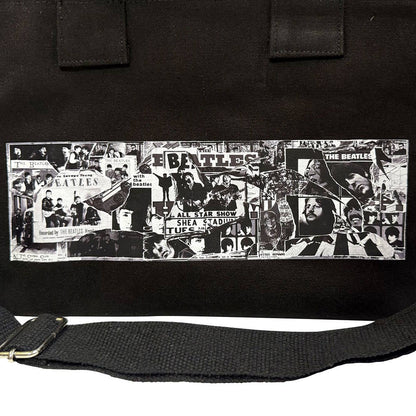 THE BEATLES ビートルズ (来日 60周年 ) - Anthology / Black / Back Print / トートバッグ