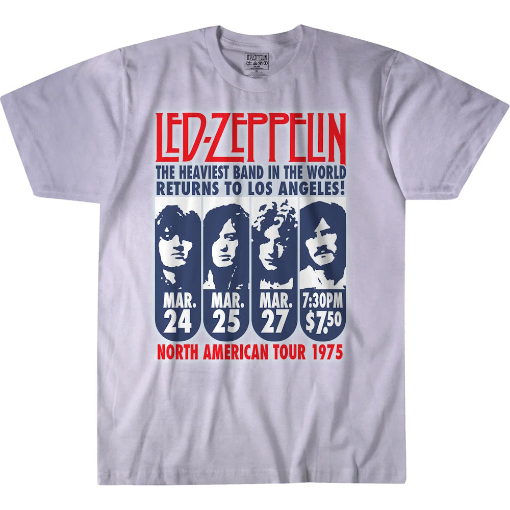 LED ZEPPELIN - (来日 55周年 ) - LA 1975  / タイダイ
