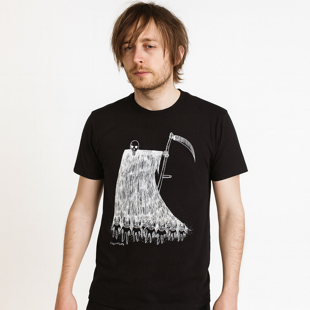 RADIOHEAD レディオヘッド (結成 35周年 ) - Grim Reaper / オーガニックコットン / Tシャツ / メンズ