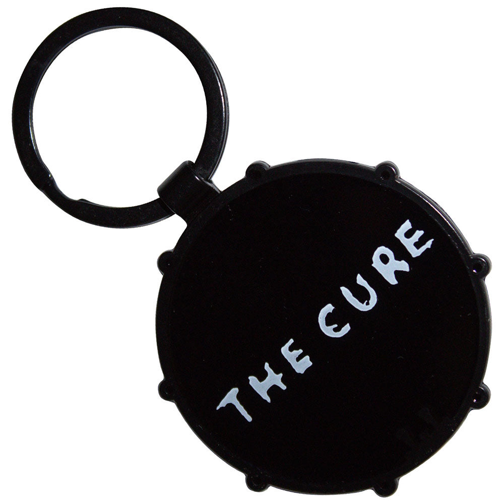 CURE キュアー (結成 50周年 ) - Logos Drum (Double Sided) / キーホルダー
