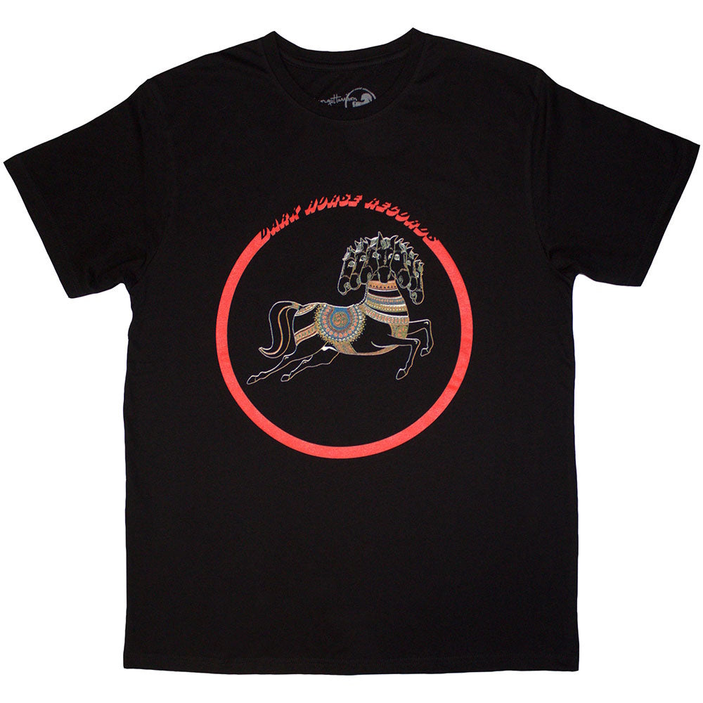 GEORGE HARRISON ジョージハリスン (追悼 25年 ) - Dark Horse Logo / バックプリントあり / Tシャツ / メンズ