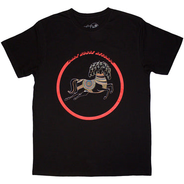 GEORGE HARRISON ジョージハリスン (追悼 25年 ) - Dark Horse Logo / バックプリントあり / Tシャツ / メンズ