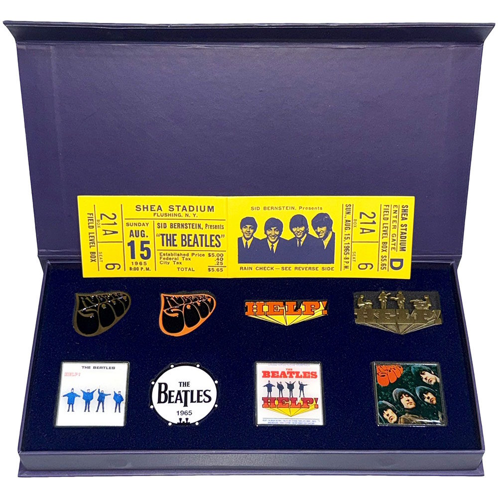 THE BEATLES ビートルズ (来日 60周年 ) - 1965 / ピンバッジセット / バッジ